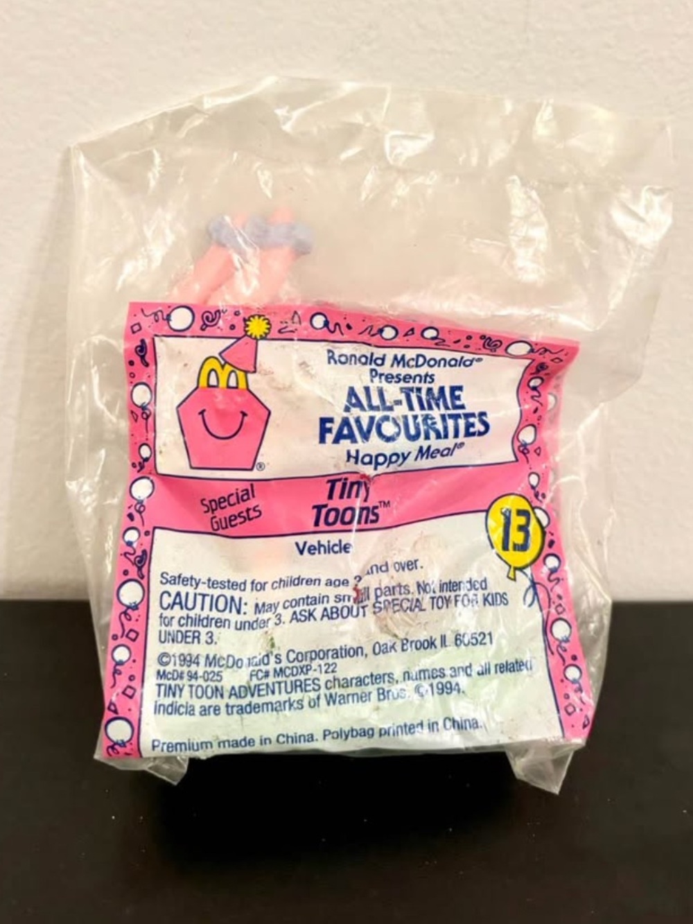 McDonald’s 1994 Tiny Toons Happy Meal Toy Vintage
